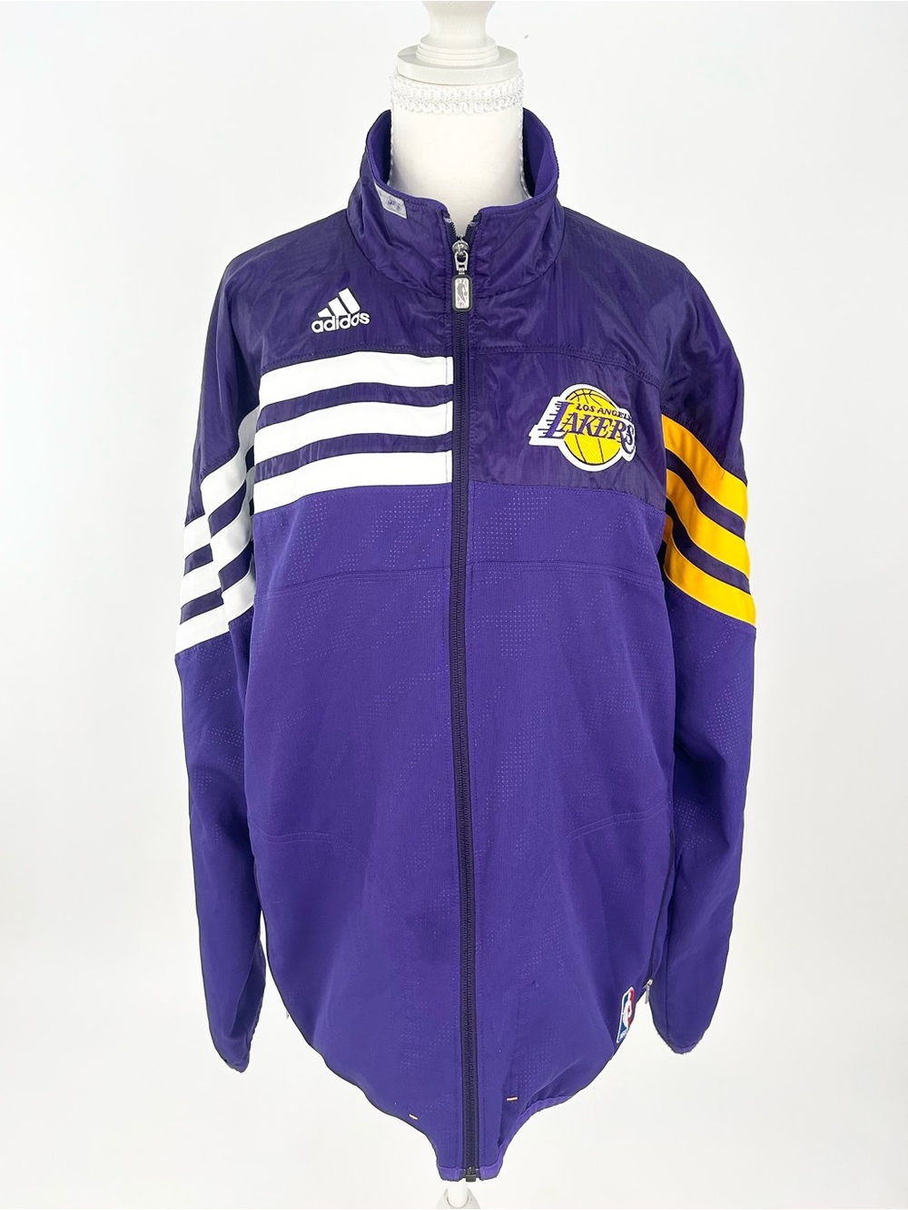 Adidas Lakers 2011 Kobe Era NBA ClimaCool Throwback Warm-Up Jacket L